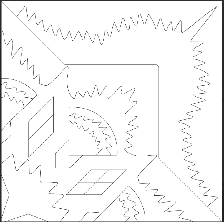 BANDANA 8" PATTERN