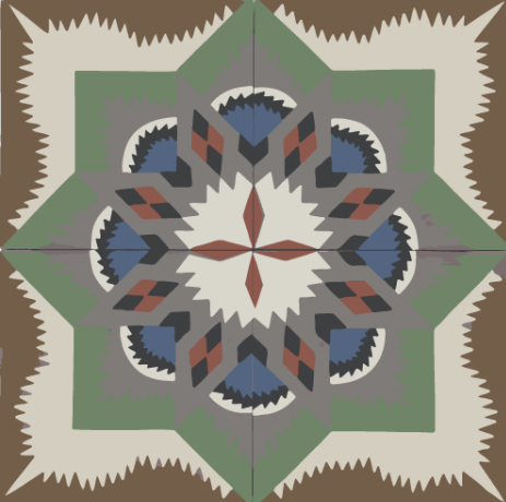 BANDANA 8" PATTERN