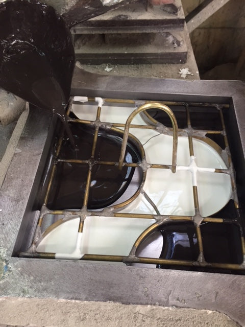 ATTITUDE obsidian ivory 8&quot; SAMPLE