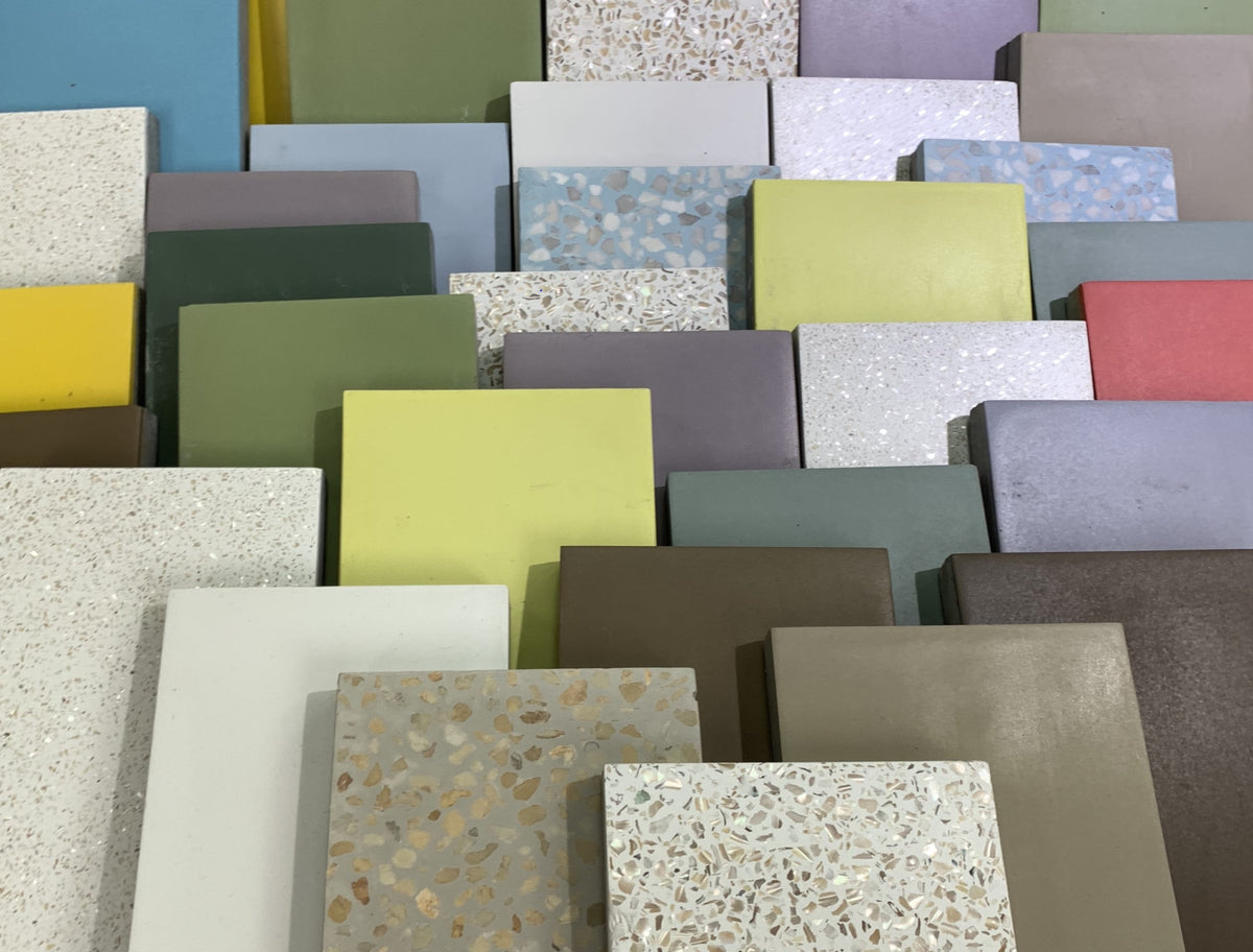 Color Tile Samples COLLECTIONS SAMPLES Design and Color Chips – Desire Tile